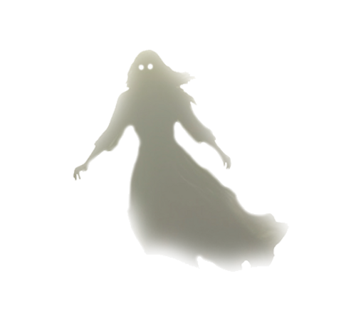 The Apparition — pale figure recorded after dark